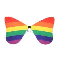 Fabric Rainbow Wings, (Pack of 6)