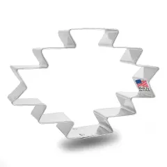 Bohemian Plaque Cookie Cutter 4.5 in B1609, CookieCutter.com, Tin Plated Steel, Handmade in the USA