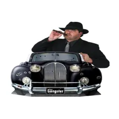 Gangster Car Photo Prop (Pack of 6)