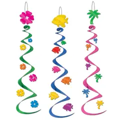 Luau Whirls (Pack of 6)