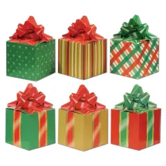 Christmas Favor Boxes (Pack Of 12)