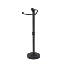 Pipeline Collection Free Standing Euro Style Toilet Tissue Stand - Matte Black
