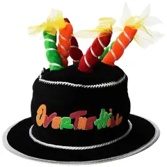 Plush50Over The Hill Cake Hat (Pack of 6)