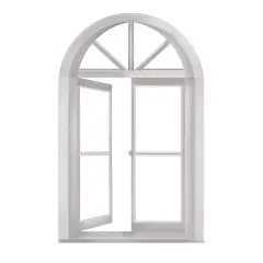 Open Window Wall Stencil | 2859 by Designer Stencils | Pattern Stencils | Reusable Stencils for Painting | Safe & Reusable Template for Wall Decor | Try This Stencil Instead of a Wallpaper | Easy to Use & Clean Art Stencil Pattern