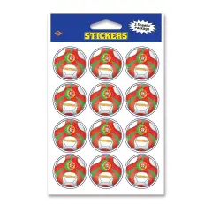 Stickers - Portugal (Pack Of 12)