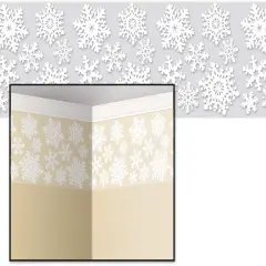 Snowflake Border (Pack of 6)