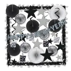 Shimmering Silver NY Decorating Kit