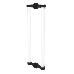 Clearview Collection 18 Inch Back To Back Shower Door Pull - Oil Rubbed Bronze
