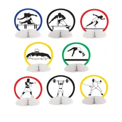 Summer Sports Mini Centerpieces, (Pack Of 12)