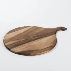 Kalmar Home Acacia Wood Cutting/ Charcuterie Board - Medium Round