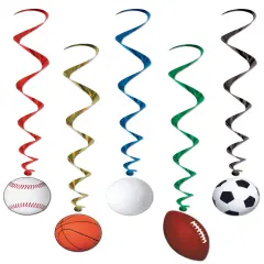 Sports Whirls (Pack of 6)