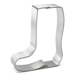 Rainboot Cookie Cutter 3.5 in, CookieCutter.com, Tin Plated Steel, Handmade in the USA