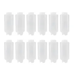 Creative Mark Cylo FIFO Squeeze Bottle -Empty - 12 Pack - 32 oz. Inverted Squeeze Bottle with Air-Tight Non-Drip Silicone Valve; Acrylic Paint, Sauce & Condiment Bottles for Painters and Food Industry