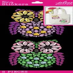 Jolee's Boutique Bling Stickers-Owls