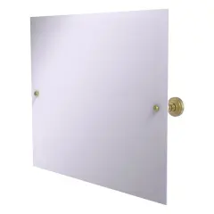 Frameless Landscape Rectangular Tilt Mirror With Beveled Edge - Wp-93-Sbr