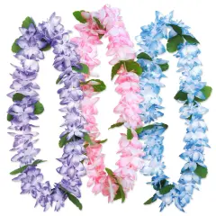 Island Floral Leis, (Pack of 6)