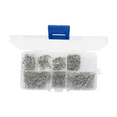 Jewelry Findings Kit of 10 Gold Plated Items Rhodonite