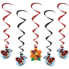 Ladybug Whirls (Pack of 6)
