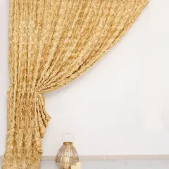 8x8 Satin Rosette Wedding Backdrop Champagne