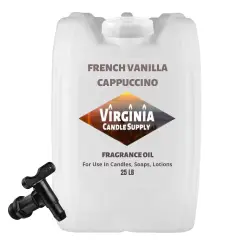 French Vanilla Cappuccino Fragrance Oil (Our Version of the Brand Name)(25 LB Tote with Spigot) for Candle Making, Soap Making, Tart Making, Room Sprays, Lotions, Car Fresheners, Slime, Bath Bombs, Warmers&hellip;