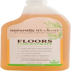 Naturally It's Clean Floor Cleaner (Makes 24-gallons) For All Floor Types (Plant Based Enzymes) | RAHEEV&reg;