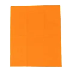 50 Plain Soft 2 Ply Dinner Table Cocktail Paper NAPKINS Orange