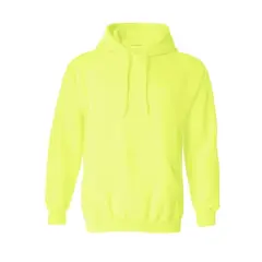 Oxford Hooded Sweatshirt | RADYAN&reg; Safety green