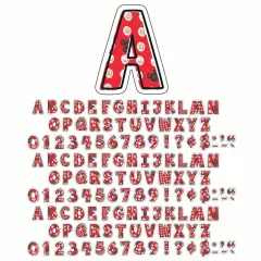 Mickey&reg; Color Pop! Deco 4" Letters, 177 Per Pack, 3 Packs