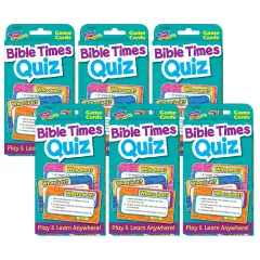 Bible Times Quiz Challenge Cards&reg;, 6 Sets