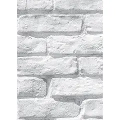 Better Than Paper&reg; Bulletin Board Roll, 4' x 12', White Brick, 4 Rolls