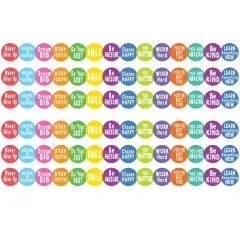 Colorful Positive Sayings Border Trim, 35 Feet Per Pack, 6 Packs