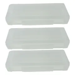 Ruler Box, Clear, Pack of 3