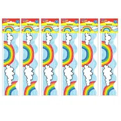 Rainbow Terrific Trimmers&reg;, 39 Feet Per Pack, 6 Packs