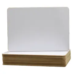 Dry Erase Board Bulk, 9.5" x 12", Pack of 12