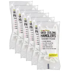 Grid Ceiling Hanglers&trade; Clothes Pin Clamps&trade;, 20 Per Pack, 6 Packs