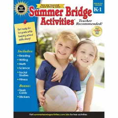 Summer Bridge Activities&reg; Workbook, Grade K-1, Paperback