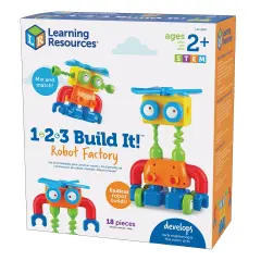 1-2-3 Build It!&trade; Robot Factory