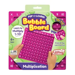 Multiplication Pop and Learn&trade; Bubble Board