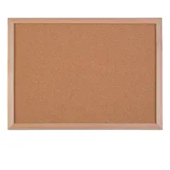 Wood Framed Cork Board, 24" x 36"