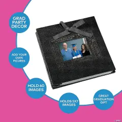 Deluxe Graduation Photo Album Black | RAHEEV&reg;