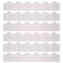 Decorative Border, White, 2-1/4" x 50', 6 Rolls