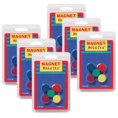 Ceramic Disc Magnets, 3/4", 10 Per Pack, 6 Packs