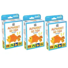 The World of Eric Carle&trade; Alphabet Go Fish Card Game, Pack of 3