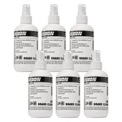 Dry Erase Board Cleaner, Spray Bottle, 8 oz., Pack of 6