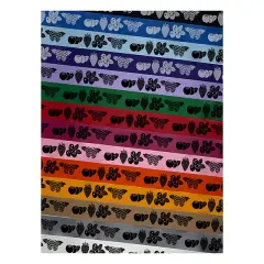 Bunches of Berries Border Raspberry Blueberry Strawberry Satin Ribbon Bows Gift Wrapping - 1" - 3 Yards Latte Ribbon