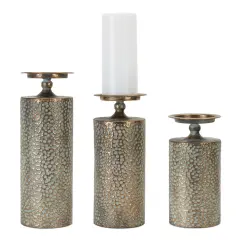 Metal Candle Holder (Set of 3)