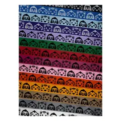 Peeking Zoo Animals Sloth Monkey Tiger Satin Ribbon for Bows Gift Wrapping - 1" - 3 Yards Latte Ribbon