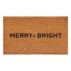 Ultra-Modern Merry & Bright Doormat