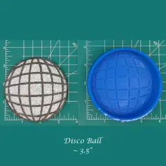 Disco Ball Silicone Freshie Mold
