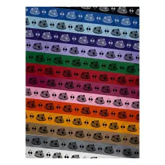 Spaghetti and Meatballs Italian Pasta Satin Ribbon for Bows Gift Wrapping DIY Craft Projects - 1" - 3 Yards Silver Ribbon